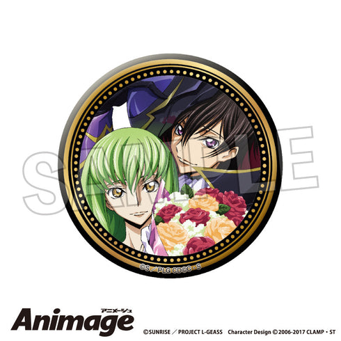 『コードギアス 反逆のルルーシュ』Animageギラギラ缶バッジ vol.2 A